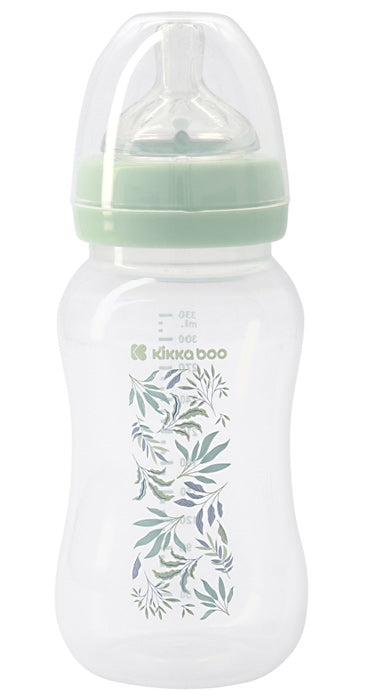 Biberão PP 330ml Kikka Boo Tropical leaves Menta