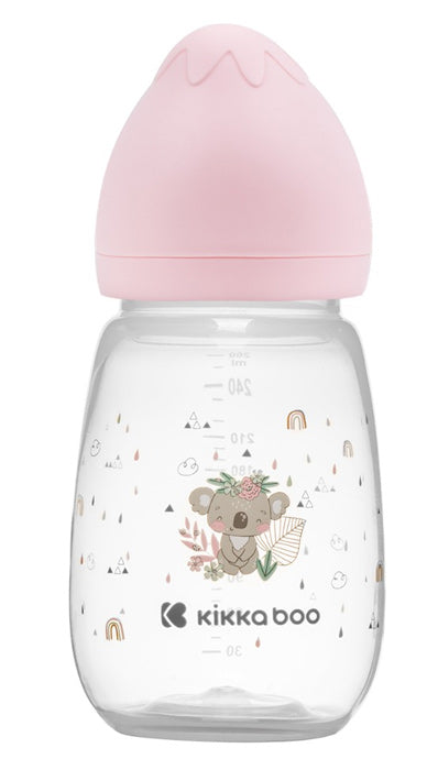 Biberão anti-cólicas 260ml Kikka Boo Savanna Rosa