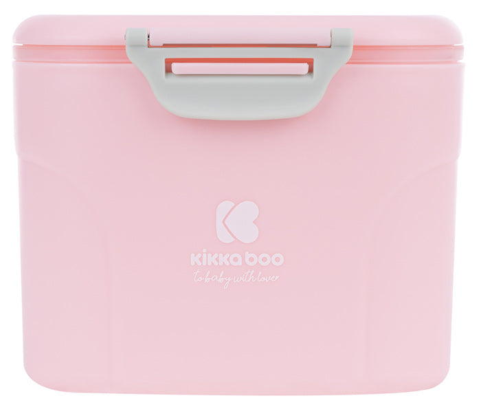 Dispensador de leite em pó com colher 160g Kikka Boo Rosa