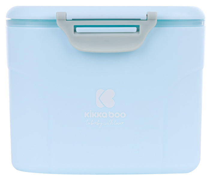 Dispensador de leite em pó com colher 160g Kikka Boo Azul