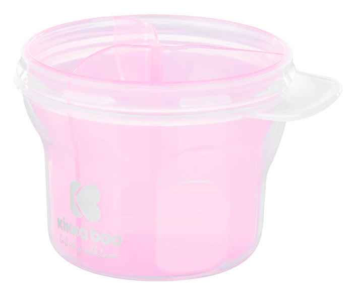 Dispensador de leite em pó 2 em 1 Kikka Boo Rosa