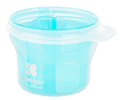 Dispensador de leite em pó 2 em 1 Kikka Boo Azul