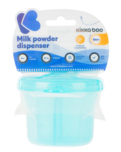 Dispensador de leite em pó 2 em 1 Kikka Boo Azul