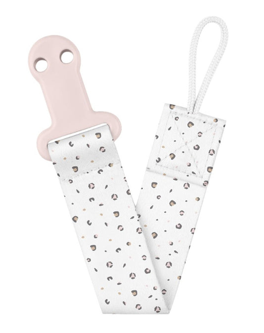 Porta chupeta com clip Kikka Boo Savanna Rosa