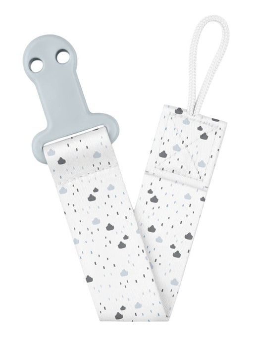 Porta chupeta com clip Kikka Boo Savanna Azul