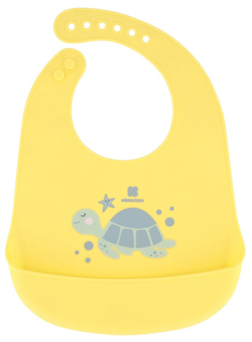 Babete de silicone Kikka Boo Sea World Turtle