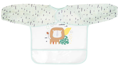 Babete com mangas compridas Kikka Boo Savanna Menta
