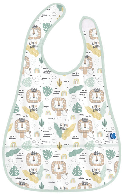 Babete com bolso Kikka Boo Savanna Pattern Menta