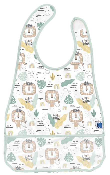 Babete com bolso Kikka Boo Savanna Pattern Menta