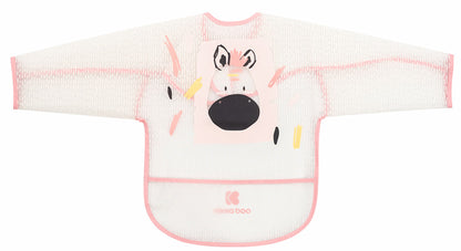 Babete com mangas compridas Kikka Boo Arty Rosa