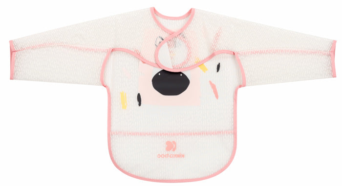 Babete com mangas compridas Kikka Boo Arty Rosa