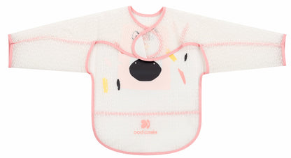Babete com mangas compridas Kikka Boo Arty Rosa