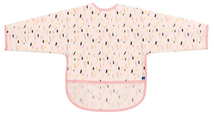 Babete com mangas compridas Kikka Boo Arty Rosa Pattern