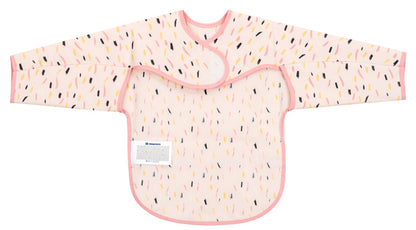 Babete com mangas compridas Kikka Boo Arty Rosa Pattern