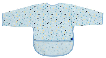 Babete com mangas compridas Kikka Boo Arty Azul Pattern