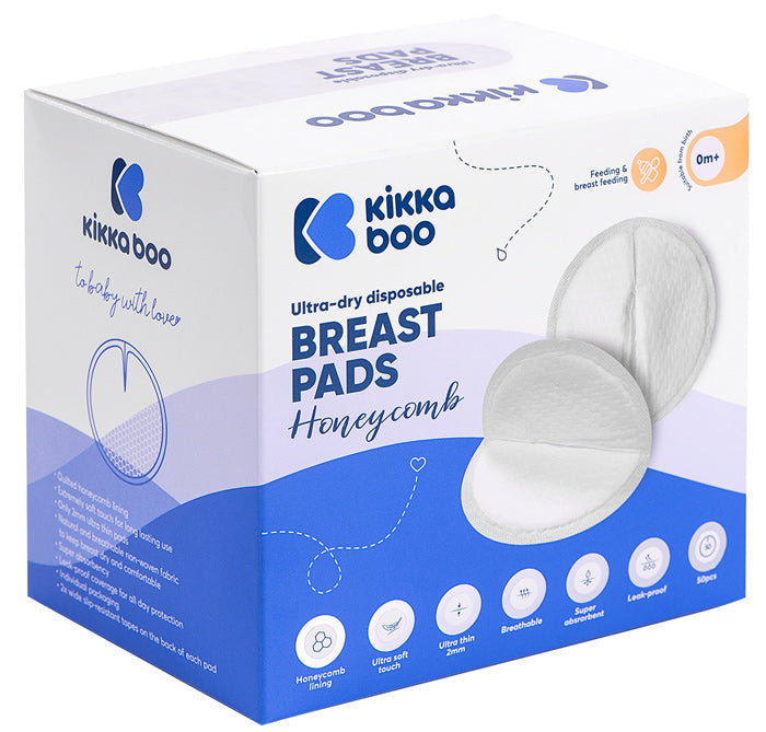 Discos de amamentação 25pçs Kikka Boo Honeycomb
