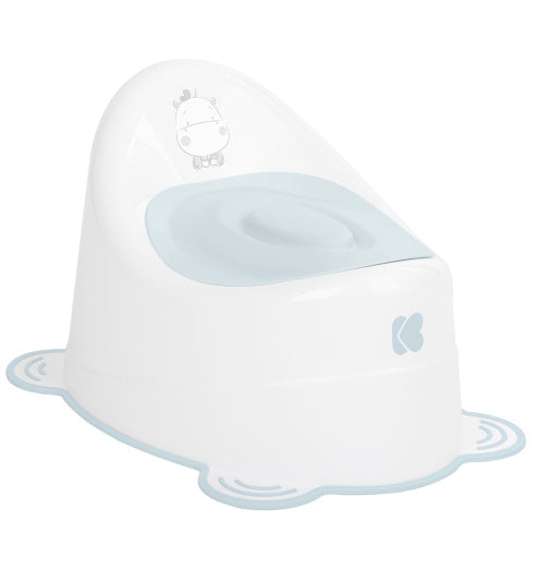 Bacio infantil antiderrapante Kikka Boo Hippo Azul