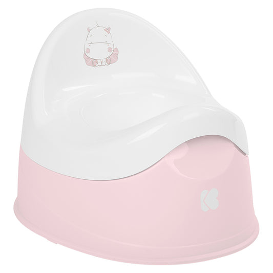 Bacio infantil com balde amovível Kikka Boo Hippo Rosa