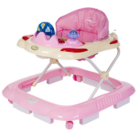 Andador Kikka Boo Numbers Rosa Claro