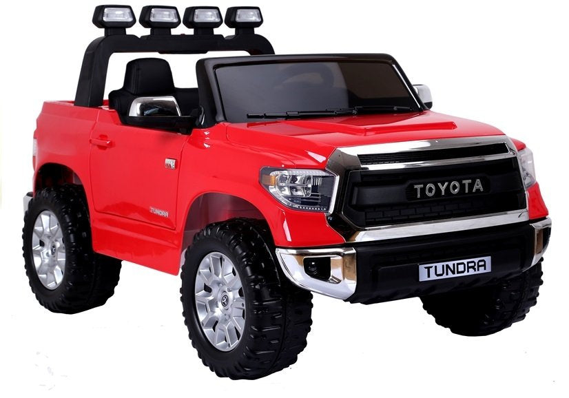 Carro elétrico infantil Toyota Tundra vermelho