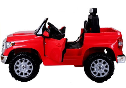 Carro elétrico infantil Toyota Tundra vermelho