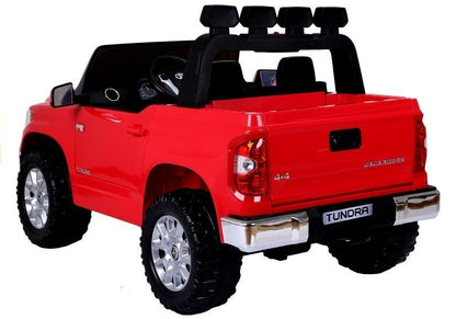 Carro elétrico infantil Toyota Tundra vermelho