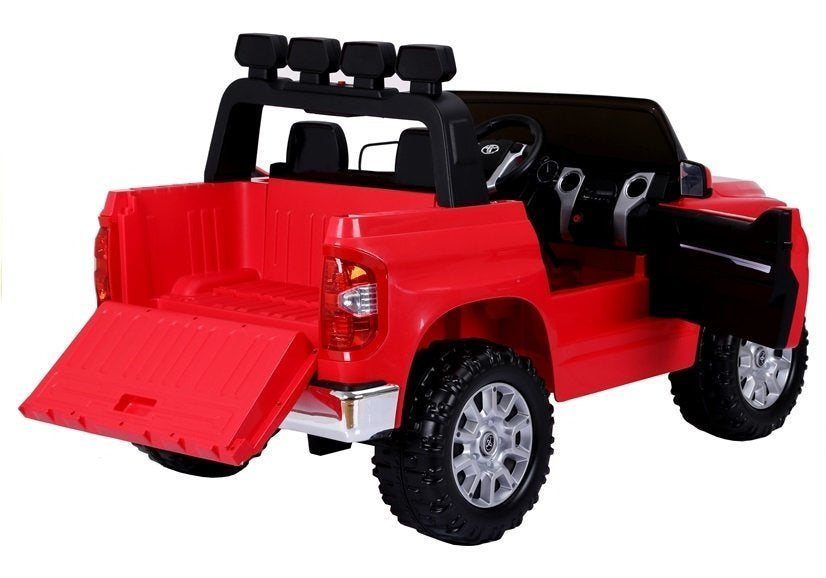 Carro elétrico infantil Toyota Tundra vermelho