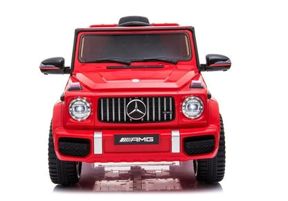 Carro elétrico infantil Mercedes G63 AMG vermelho