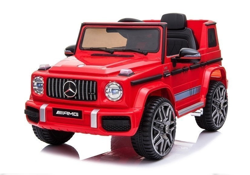 Carro elétrico infantil Mercedes G63 AMG vermelho