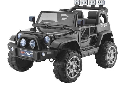 Jipe elétrico infantil HP012 preto