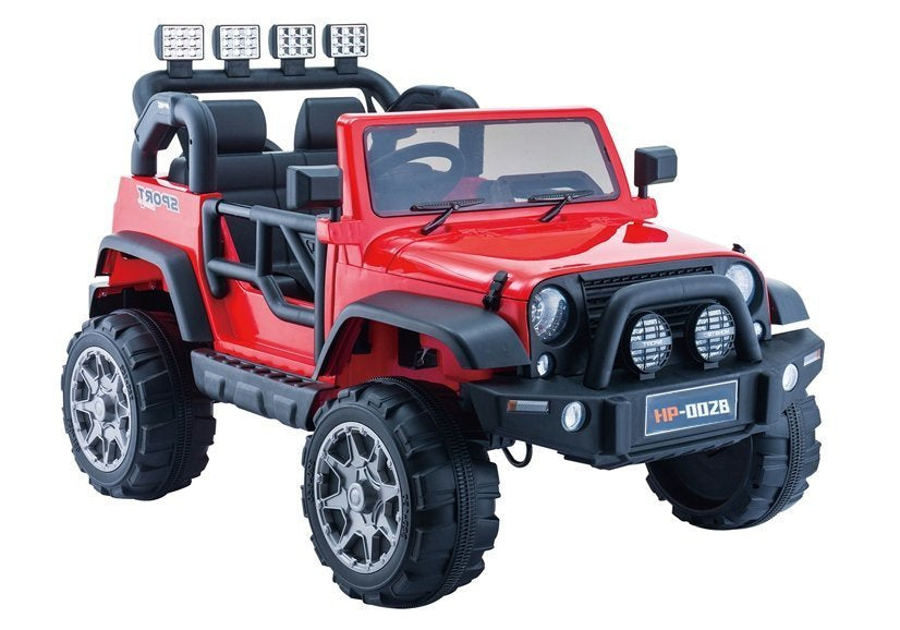 Jipe elétrico infantil HP012 vermelho