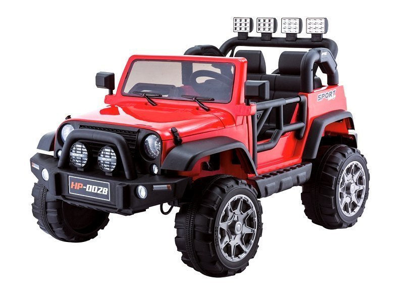 Jipe elétrico infantil HP012 vermelho