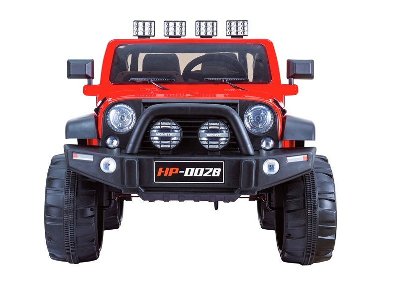 Jipe elétrico infantil HP012 vermelho