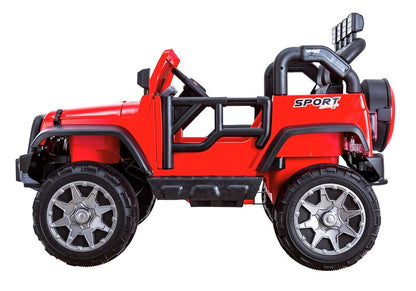 Jipe elétrico infantil HP012 vermelho
