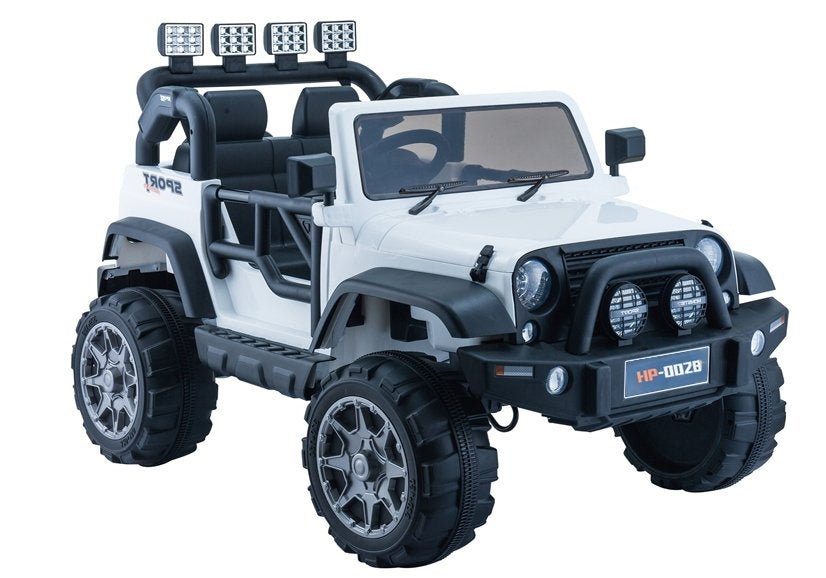 Jipe elétrico infantil HP012 branco