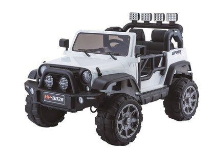 Jipe elétrico infantil HP012 branco