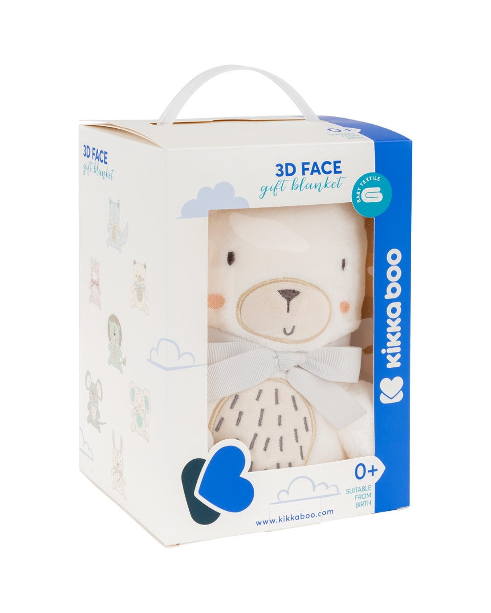 Cobertor de presente bordado 3D My Teddy