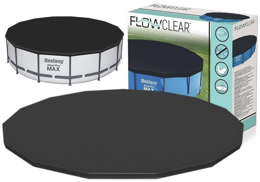 Cobertura para piscina Bestway Ø457 cm preta