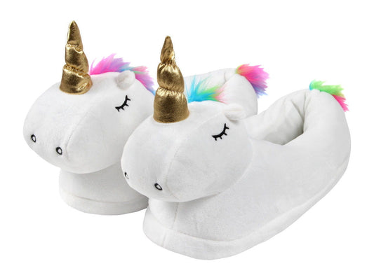 Pantufas unicórnio branco tamanho 36 a 41