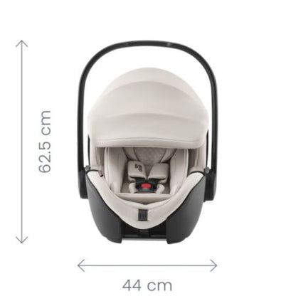 Cadeira Auto Britax Romer Baby-Safe Pro Vario Base 5Z Bundle Lux i-Size (0-85 cm) Midnight Grey