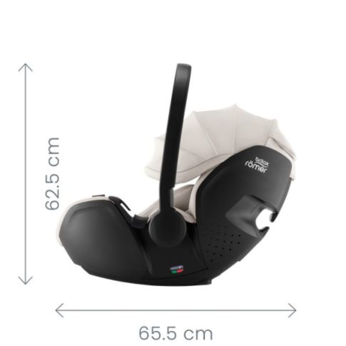 Cadeira Auto Britax Romer Baby-Safe Pro Vario Base 5Z Bundle Lux i-Size (0-85 cm) Midnight Grey