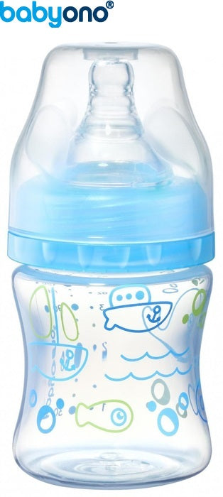 Baby Ono - Biberão anti-cólicas, 120 ml azul