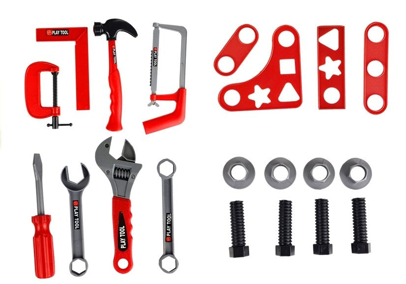 Conjunto grande de ferramentas para pequeno inventor, 23 peças