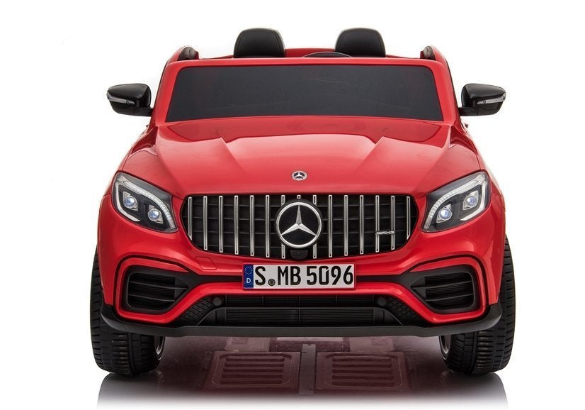 Carro elétrico infantil Mercedes GLC 63S QLS vermelho