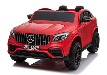 Carro elétrico infantil Mercedes GLC 63S QLS vermelho