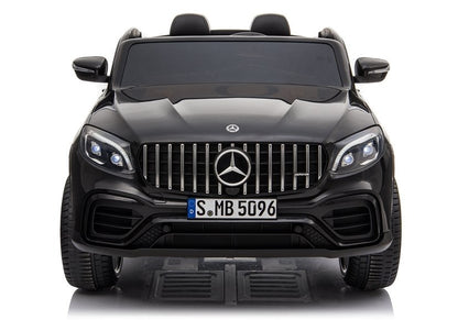 Carro elétrico infantil Mercedes GLC 63S QLS preto pintado