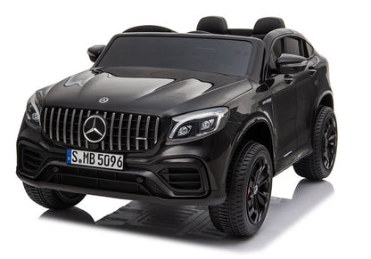 Carro elétrico infantil Mercedes GLC 63S QLS MP4 preto pintado