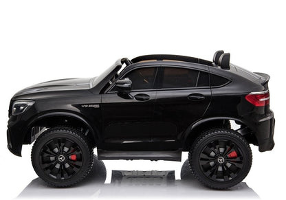 Carro elétrico infantil Mercedes GLC 63S QLS MP4 preto pintado