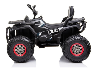 Quadriciclo elétrico infantil XMX607 preto