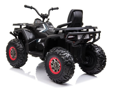 Quadriciclo elétrico infantil XMX607 preto